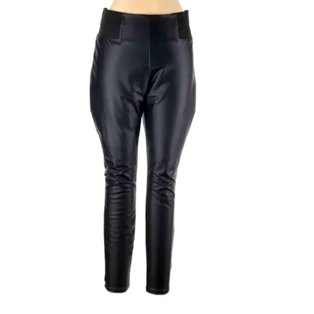Simply by Vera Wang Faux leather legging